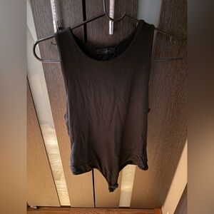 SAINTS 21 Women’s Black Sleeveless Bodysuit Size OS